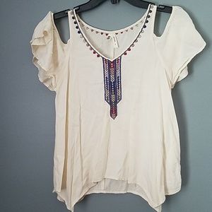 NWOT cold shoulder top